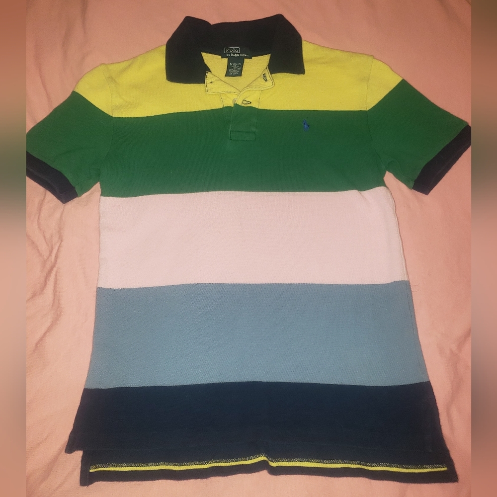 Polo by Ralph Lauren Multicolor Striped Kids Polo Shirt